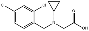 [Cyclopropyl-(2,4-dichloro-benzyl)-aMino]-acetic acid Structure