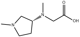 [Methyl-((R)-1-Methyl-pyrrolidin-3-yl)-aMino]-acetic acid|(R)-N-甲基-N-(1-甲基吡咯烷-3-基)甘氨酸