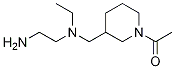 1-(3-{[(2-AMino-ethyl)-ethyl-aMino]-Methyl}-piperidin-1-yl)-ethanone Structure