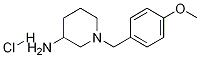 1-(4-Methoxy-benzyl)-piperidin-3-ylaMine hydrochloride Structure