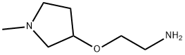 2-(1-Methyl-pyrrolidin-3-yloxy)-ethylaMine Structure