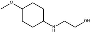2-(4-Methoxy-cyclohexylaMino)-ethanol 化学構造式