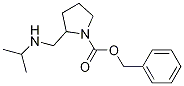 2-(IsopropylaMino-Methyl)-pyrrolidine-1-carboxylic acid benzyl ester 结构式