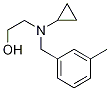 2-[Cyclopropyl-(3-Methyl-benzyl)-aMino]-ethanol 化学構造式