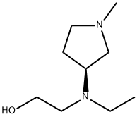 2-[Ethyl-((S)-1-Methyl-pyrrolidin-3-yl)-aMino]-ethanol Structure