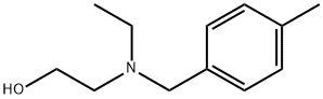 2-[Ethyl-(4-Methyl-benzyl)-aMino]-ethanol 化学構造式