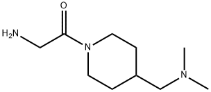 2-AMino-1-(4-diMethylaMinoMethyl-piperidin-1-yl)-ethanone|