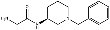 2-AMino-N-((S)-1-benzyl-piperidin-3-yl)-acetaMide Structure