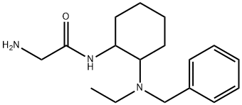 2-AMino-N-[2-(benzyl-ethyl-aMino)-cyclohexyl]-acetaMide Structure