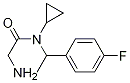 2-AMino-N-cyclopropyl-N-[1-(4-fluoro-phenyl)-ethyl]-acetaMide|