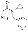 2-AMino-N-cyclopropyl-N-pyridin-3-ylMethyl-acetaMide Structure