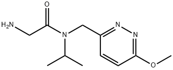 2-AMino-N-isopropyl-N-(6-Methoxy-pyridazin-3-ylMethyl)-acetaMide Structure