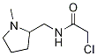 2-Chloro-N-(1-Methyl-pyrrolidin-2-ylMethyl)-acetaMide Struktur