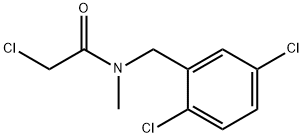 2-Chloro-N-(2,5-dichloro-benzyl)-N-Methyl-acetaMide Struktur