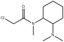 2-Chloro-N-(2-diMethylaMino-cyclohexyl)-N-Methyl-acetaMide Struktur