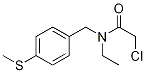 2-Chloro-N-ethyl-N-(4-Methylsulfanyl-benzyl)-acetaMide Struktur