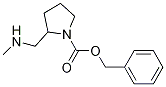 2-MethylaMinoMethyl-pyrrolidine-1-carboxylic acid benzyl ester Structure