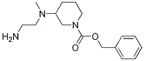 3-[(2-AMino-ethyl)-Methyl-aMino]-piperidine-1-carboxylic acid benzyl ester Structure