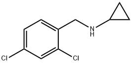 N-(2,4-二氯苄基)环丙胺, 892568-95-5, 结构式