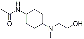 N-{4-[(2-Hydroxy-ethyl)-Methyl-aMino]-cyclohexyl}-acetaMide,1353985-10-0,结构式