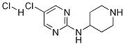 (5-Chloro-pyrimidin-2-yl)-piperidin-4-yl-amine hydrochloride Struktur