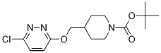 4-(6-Chloro-pyridazin-3-yloxymethyl)-piperidine-1-carboxylic acid tert-butyl ester Structure