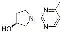 (S)-1-(4-Methyl-pyrimidin-2-yl)-pyrrolidin-3-ol Structure
