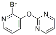 2-(2-Bromo-pyridin-3-yloxy)-pyrimidine Struktur