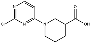 1-(2-Chloro-pyrimidin-4-yl)-piperidine-3-carboxylic acid|1-(2-氯-嘧啶-4-基)-哌啶-3-羧酸