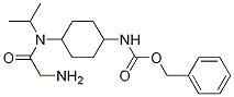 (1R,4R)-{4-[(2-AMino-acetyl)-isopropyl-aMino]-cyclohexyl}-carbaMic acid benzyl ester 化学構造式