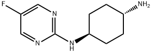 (1R,4R)-N1-(5-Fluoro-pyriMidin-2-yl)-cyclohexane-1,4-diaMine Structure