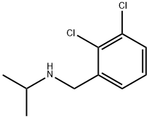 (2,3-Dichloro-benzyl)-isopropyl-aMine Structure