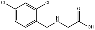 (2,4-Dichloro-benzylaMino)-acetic acid 结构式