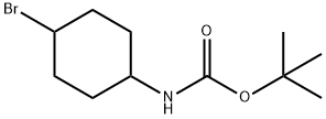 (4-溴-环己基)-氨基甲酸叔丁酯 结构式