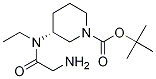 (R)-3-[(2-AMino-acetyl)-ethyl-aMino]-piperidine-1-carboxylic acid tert-butyl ester|