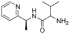 2-氨基-3-甲基-N-(1-(吡啶-2-基)乙基)丁酰胺 结构式