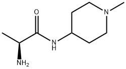 (S)-2-AMino-N-(1-Methyl-piperidin-4-yl)-propionaMide Structure