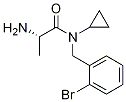 (S)-2-AMino-N-(2-broMo-benzyl)-N-cyclopropyl-propionaMide Structure