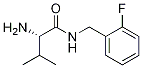 (S)-2-AMino-N-(2-fluoro-benzyl)-3-Methyl-butyraMide Structure