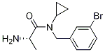 (S)-2-AMino-N-(3-broMo-benzyl)-N-cyclopropyl-propionaMide Structure