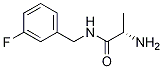 (S)-2-AMino-N-(3-fluoro-benzyl)-propionaMide,1306150-09-3,结构式