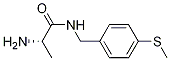 (S)-2-AMino-N-(4-Methylsulfanyl-benzyl)-propionaMide Structure