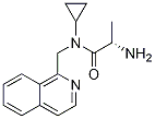 (S)-2-AMino-N-cyclopropyl-N-isoquinolin-1-ylMethyl-propionaMide 化学構造式