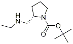 (S)-2-EthylaMinoMethyl-pyrrolidine-1-carboxylic acid tert-butyl ester 结构式