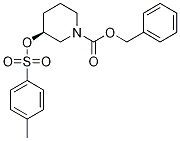 (S)-3-(Toluene-4-sulfonyloxy)-piperidine-1-carboxylic acid benzyl ester,1354020-77-1,结构式