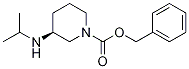 (S)-3-IsopropylaMino-piperidine-1-carboxylic acid benzyl ester Structure