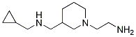 [1-(2-AMino-ethyl)-piperidin-3-ylMethyl]-cyclopropyl-Methyl-aMine 结构式