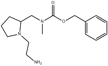 [1-(2-AMino-ethyl)-pyrrolidin-2-ylMethyl]-Methyl-carbaMic acid benzyl ester 结构式