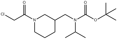 [1-(2-Chloro-acetyl)-piperidin-3-ylMethyl]-isopropyl-carbaMic acid tert-butyl ester Structure