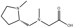 [Methyl-((S)-1-Methyl-pyrrolidin-2-ylMethyl)-aMino]-acetic acid Structure